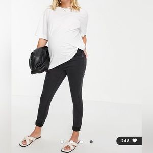 ASOS maternity ripped skinny boyfriend jeans - Like New